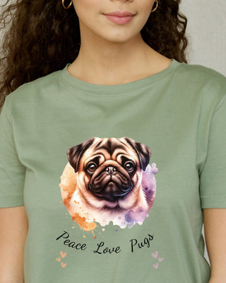 Chill Pug Vibes Beautiful T-Shirt Design